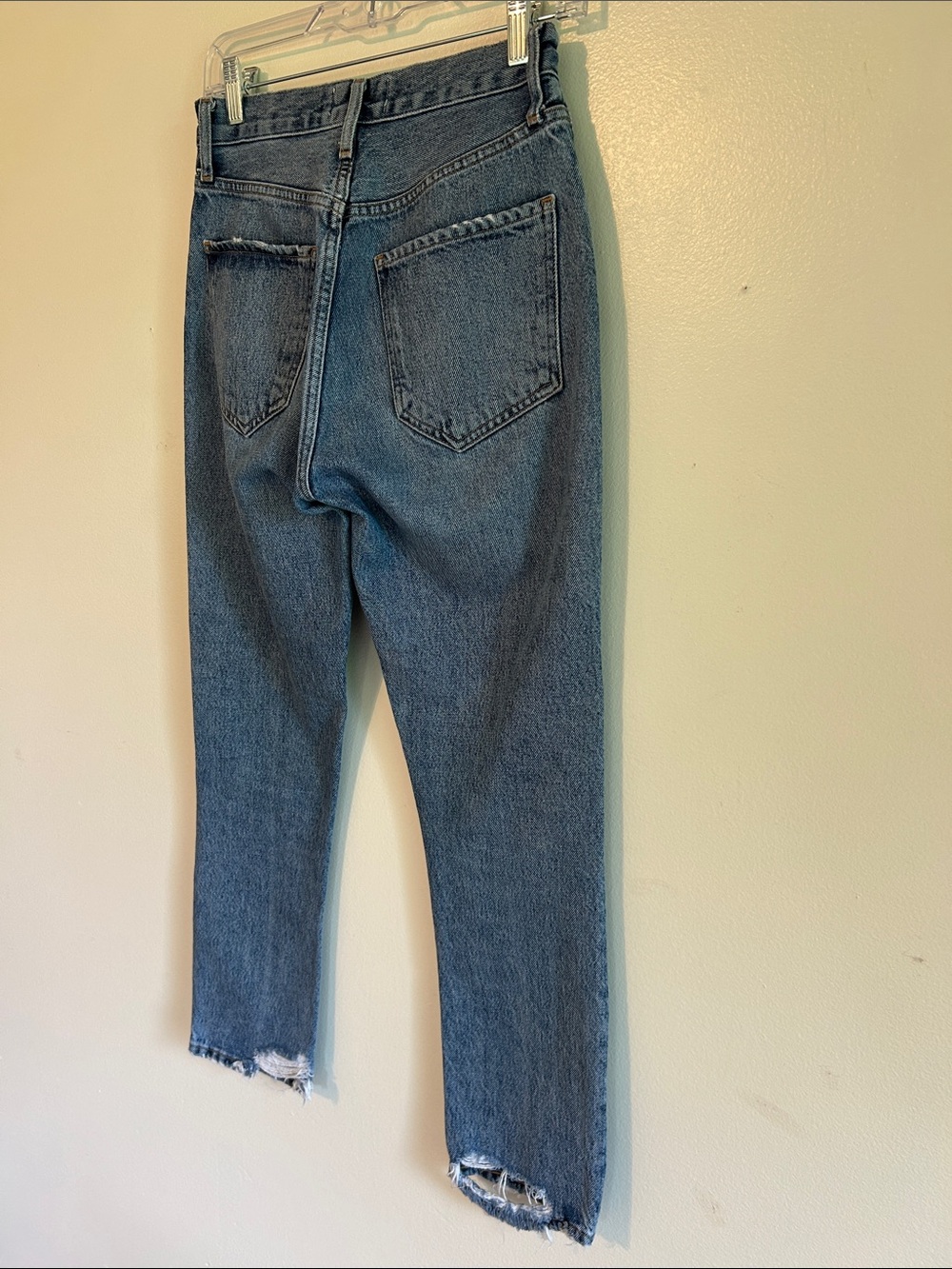 Agolde Riley Straight Jeans Size 24 - Picture 10 of 13